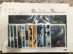 Old Australian Stamps in Stock Cards Some Mint Also Few Victoria Good Value