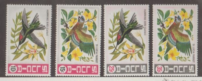 St. Lucia Scott #241-244 Stamps - Mint NH Set