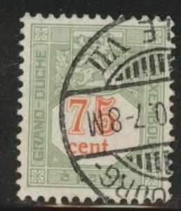 Luxembourg Scott J19 Used postage due 1921-35 