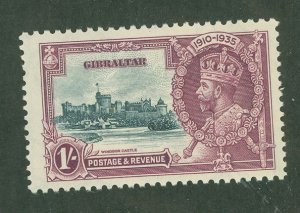 Gibraltar #103 Unused Single