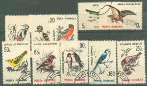 Romania #3812-3821  Single (Complete Set)