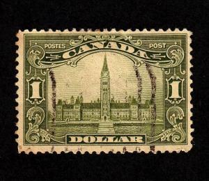 Canada  1928 $1.00 Definitive Scott #159 Used
