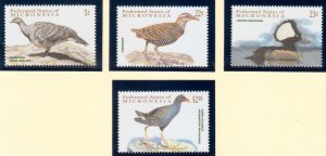 MICRONESIA Sc 461-68 NH SET+2M/S+2S/S OF 2001 - BIRDS - (JO23)