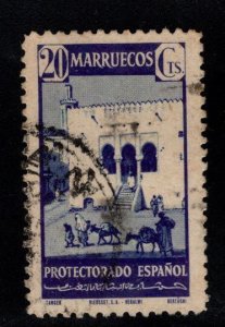 Spanish Morocco Scott  233 Used