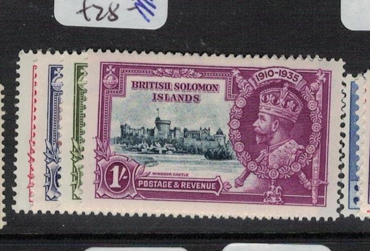 British Solomon Islands SG 53-6 MOG (9eif)
