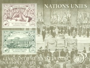UNITED NATIONS GENEVA 272 SS  MH  SCV $4.25 BIN $2.00