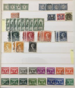 Netherlands 1920s/40s M&U Collection (Apx 400+Items) CP2283
