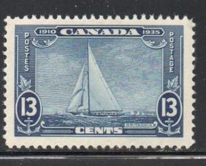 Canada Sc 216 1935 13c Royal Yacht Britannia stamp mint NH