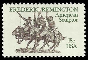 # 1934 MINT NEVER HINGED FREDERICK REMINGTON XF+