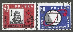 Poland 974-975  Complete  Used SC:$.50