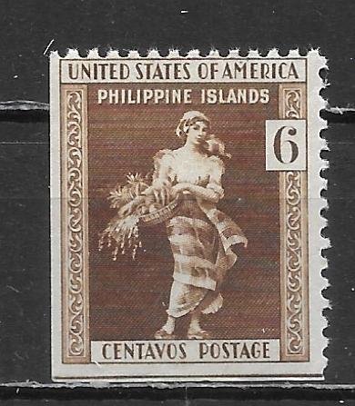 Philippines 385 6c La Flipina single MNH (lib)