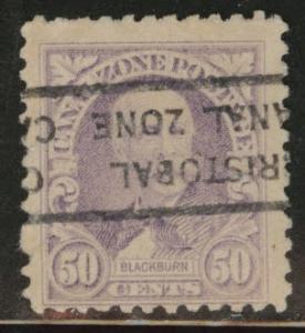 Canal Zone Scott 114 used pre cancel