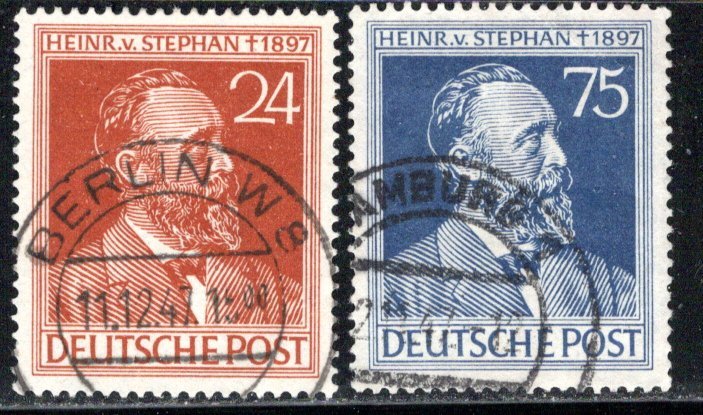 Germany Deutsche Post Scott # 578 - 579, used