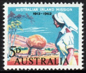 AUSTRALIA SC#346 (SG343) - Inland Mission (1962) MNH