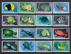 Virgin Islands - Scott #284//300 - MNH - Short set missing #286 - SCV $29