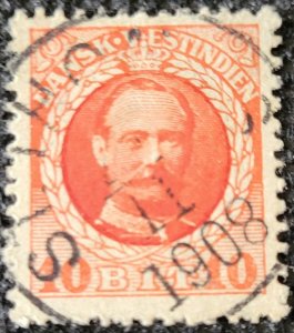 Danish West Indies, 1908, K. Fredrick VIII, #44,used, SCV$1.90