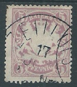 Bavaria, Sc #61, 5pf Used