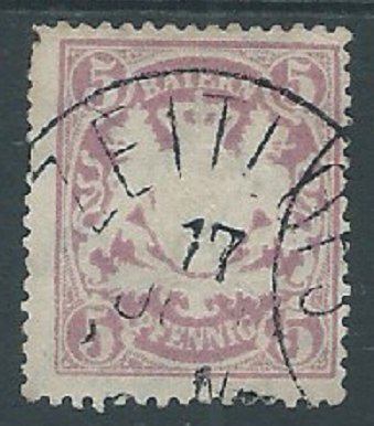 Bavaria, Sc #61, 5pf Used