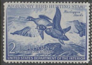 U.S. Scott Scott #RW19 Duck Stamp - Mint NH Single