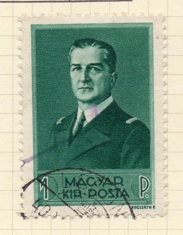 Hungary 1938 Early Issue Fine Used 1P. 054538