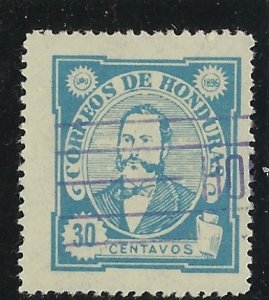 Honduras 100 Used 1896 issue (ak1916)