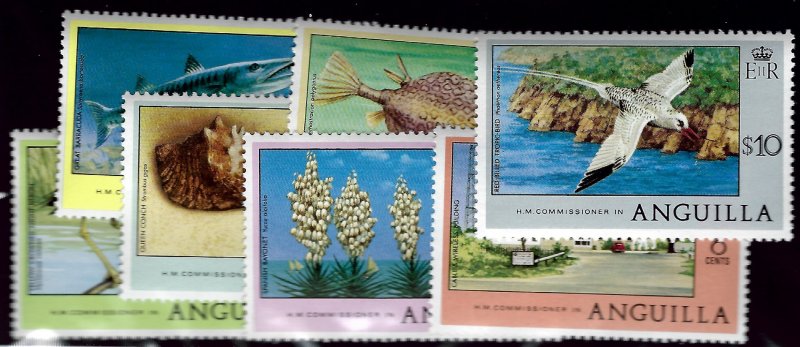 Anguilla #275-281 MNH VF SC$11.50....Grab a Bargain!