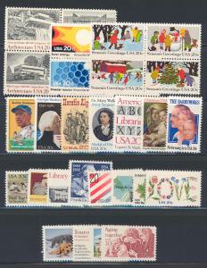 US - 1982 - Commemorative Year Set - Mint Never Hinged