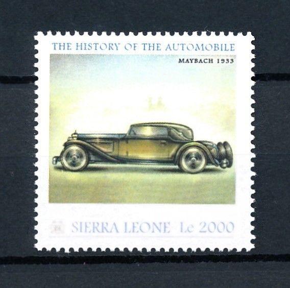 [92719] Sierra Leone 2010 Classic Cars Maybach 1933 Type Zeppelin  MNH