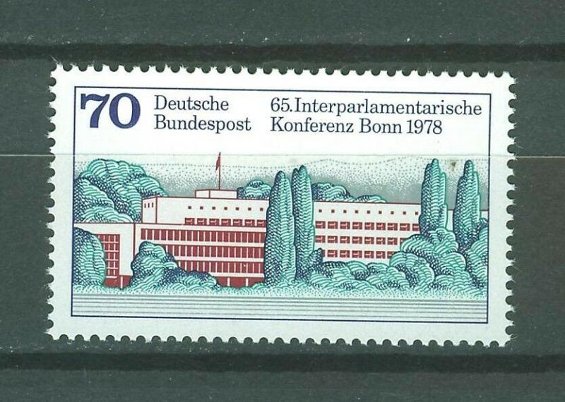 ALEMANIA/RFA WEST GERMANY 1978 MNH SC.1277 Interpaliamentary conference