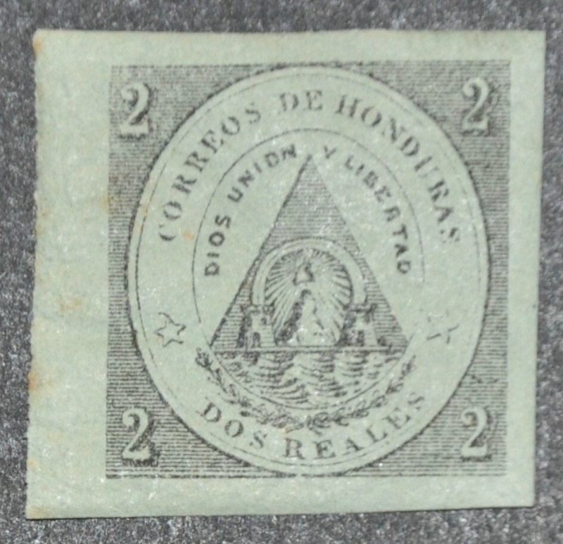 DYNAMITE Stamps: Honduras Scott #1 – MINT hr