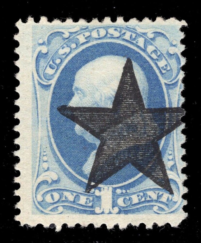 MOMEN: US STAMPS #282 GLEN ALLEN STAR USED LOT #81247*