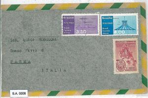 BRAZIL : POSTAL HISTORY - COVER to PARMA - ITALY