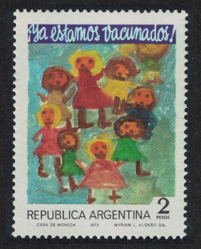 Argentina Children's Vaccination Campaign 1975 MNH SG#1467
