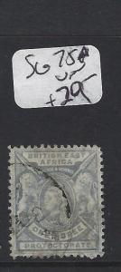 BRITISH EAST AFRICA (P2705BB)  LION QV  1R   SG 75   VFU