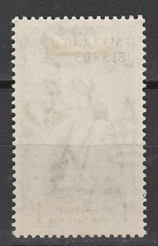 FALKLAND ISLANDS 1952 KGVI PENGUINS 1/- 