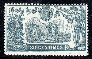 SPAIN Sc.#287-291, and #293 MH (CV $98)