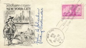 1027 3c NEW YORK CITY - Day Lowry cachet