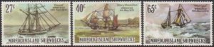 Norfolk Island 1982 SG287-292 Shipwrecks set MNH