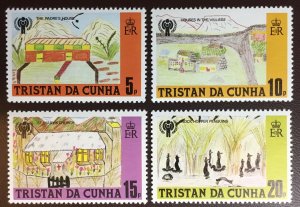 Tristan Da Cunha 1979 Sc#264/267 YEAR OF THE CHILD (ICY) Set (4) MNH