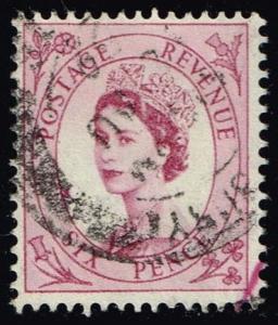 Great Britain #362 Queen Elizabeth II; Used (0.90)