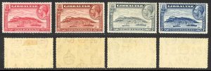 Gibraltar SG110/113 1931 set of 4 perf 14 M/M Cat 26 pounds