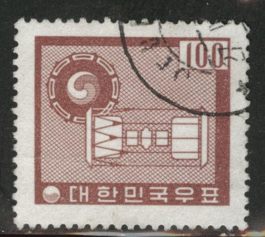 Korea Scott 342 used drum stamp