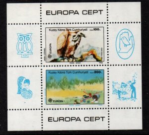 Northern Cyprus Sc  181 1986 Europa stamp sheet mint NH