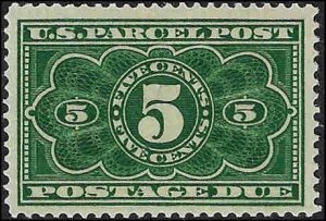 JQ3 Mint,OG,HR... SCV $9.00... VF/XF