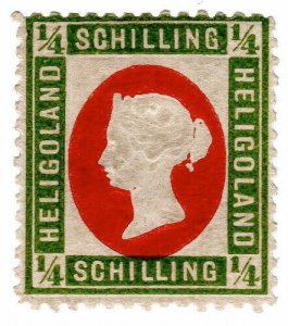 (I.B) Heligoland Postal : Definitive Head ¼sch