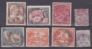 BR GUIANA Selection of postmarks - mainly small POs........................D6336