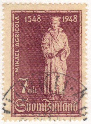 Finland #276 used single - Agricola