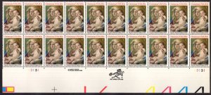 United States Scott #2026 MINT Plate Block NH OG, 20 beautiful stamps!