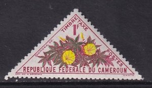 Cameroun   #J37  MH   1963  postage due 1fr Ipomoea