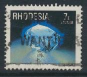 Rhodesia   SG 559 SC# 397  Used Gemstones Blue Topaz  see details 